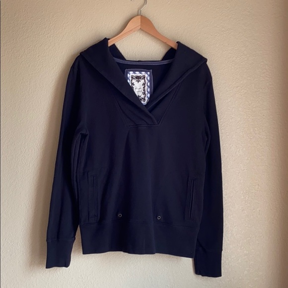 Old Navy Hoodie Pullover Sweatshirt Sz: L Black - Picture 1 of 8